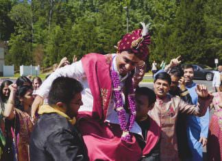Cultural Center of India Chester VA Hindu Wedding | Switu & Neil | Baraat