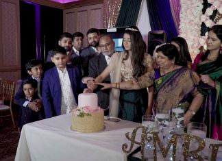 Deewan Banquet Piscataway NJ Sweet 16 | Amrutha Sweet 16 | Cake Cutting