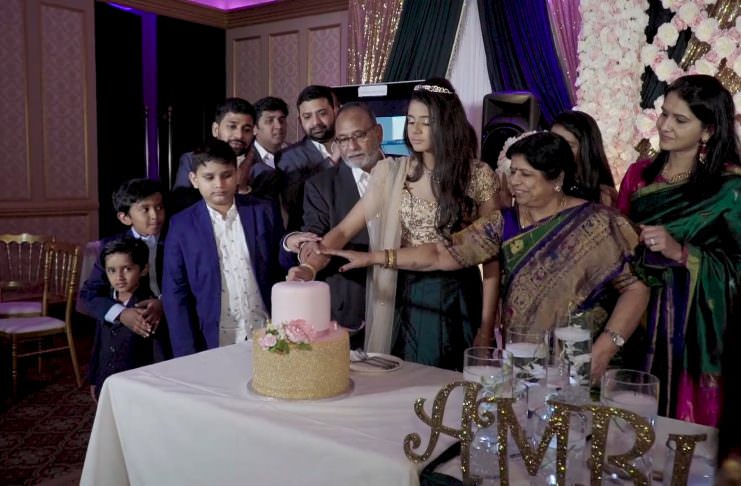 Deewan Banquet Piscataway NJ Sweet 16 | Amrutha Sweet 16 | Cake Cutting