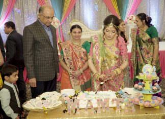 Royal Alberts Palace Fords NJ Baby Shower | Mamta Baby Shower | Cake Cutting