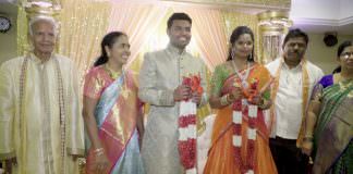 Deewan Banquet Piscataway NJ Engagement | Deepika & Malleswara | Garland exchange