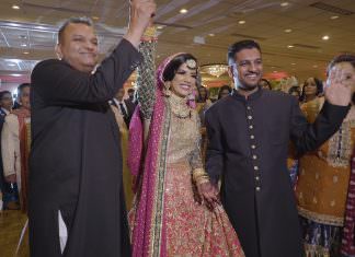 Pines Manor Edison NJ Muslim Wedding | Kanwal & Hammad | Bride Entrance