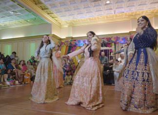 Deewan Banquet Piscataway NJ Muslim Wedding | Kanwal & Hammad | Bride Mehndi Night Family Dance