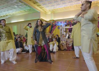 Deewan Banquet Piscataway NJ Muslim Wedding | Kanwal & Hammad | Groom Mehndi Night Family Dance Part I