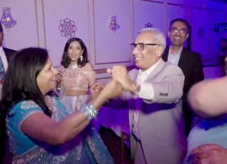 Spice Rack Indian Fusion Restaurant Bar Banquet Franklin Park NJ Engagement | Richa & Krish | Dance