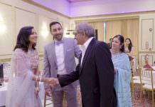 Spice Rack Indian Fusion Restaurant Bar Banquet Franklin Park NJ Engagement | Richa & Krish | Entrance