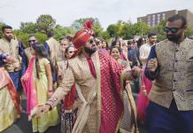 Delta Hotels Baltimore Hunt Valley Hindu Wedding | Keyuri & Prit | Baraat