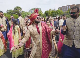 Delta Hotels Baltimore Hunt Valley Hindu Wedding | Keyuri & Prit | Baraat