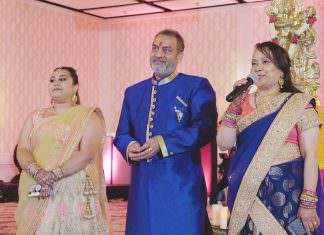 Delta Hotels Baltimore Hunt Valley Hindu Wedding | Keyuri & Prit | Groom Parents and Sister Garba Speech