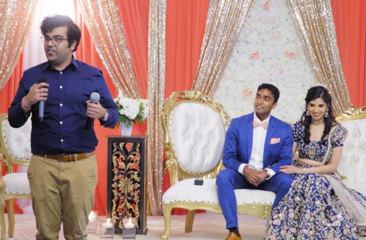 Rasoi 3 Monmouth Junction NJ Engagement | Sonali & Suraj | Speeches