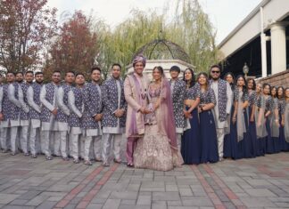 Lucien’s Manor Berlin NJ Fusion Wedding | Camille & Rukil | First Look