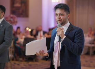 Lucien’s Manor Berlin NJ Fusion Wedding | Camille & Rukil | Shrey Best Men Speech