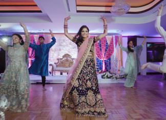 Martinsville Gardens Martinsville NJ South Indian Wedding | Priyanka & Venkatesh | Bhangra Dance