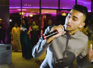 Regions Tower Indianapolis IN Hindu Wedding | Raina & Pawan | Krishan Sangeet Singing