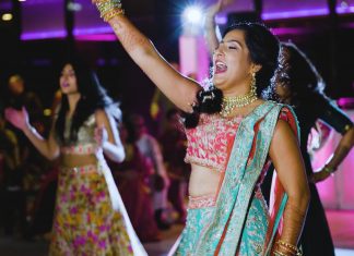 Regions Tower Indianapolis IN Hindu Wedding | Raina & Pawan | Bridesmaids Sangeet Dance