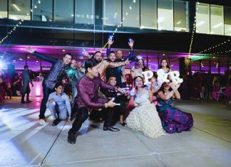 Regions Tower Indianapolis IN Hindu Wedding | Raina & Pawan | Pawan Family and Friends Sangeet Dance