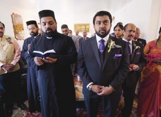 Hilton Philadelphia City Avenue Philadelphia PA Syrian Orthodox Wedding | Sona & Boby | Groom Prayer