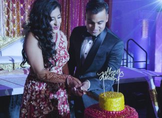 Sheraton Indianapolis City Centre Hotel Indianapolis IN Hindu Wedding | Raina & Pawan | Cake Cutting