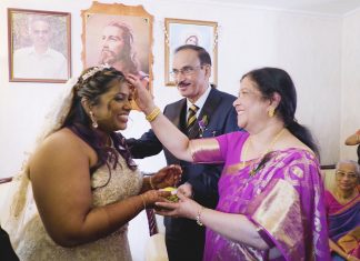 Hilton Philadelphia City Avenue Philadelphia PA Syrian Orthodox Wedding | Sona & Boby | Bride Dakshina Ceremony