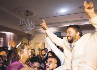 Hilton Philadelphia City Avenue Philadelphia PA Syrian Orthodox Wedding | Sona & Boby | Reception Dancing