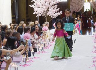 Sheraton Indianapolis City Centre Hotel Indianapolis IN Hindu Wedding | Raina & Pawan | Children’s Entrance