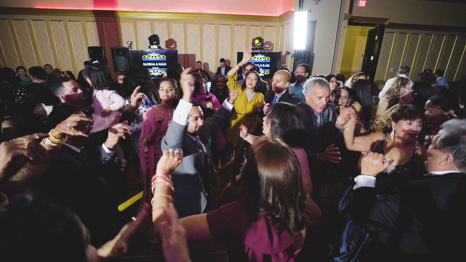 Deewan Banquet Piscataway NJ Hindu Wedding | Galia & Kaushal | Reception Dancing