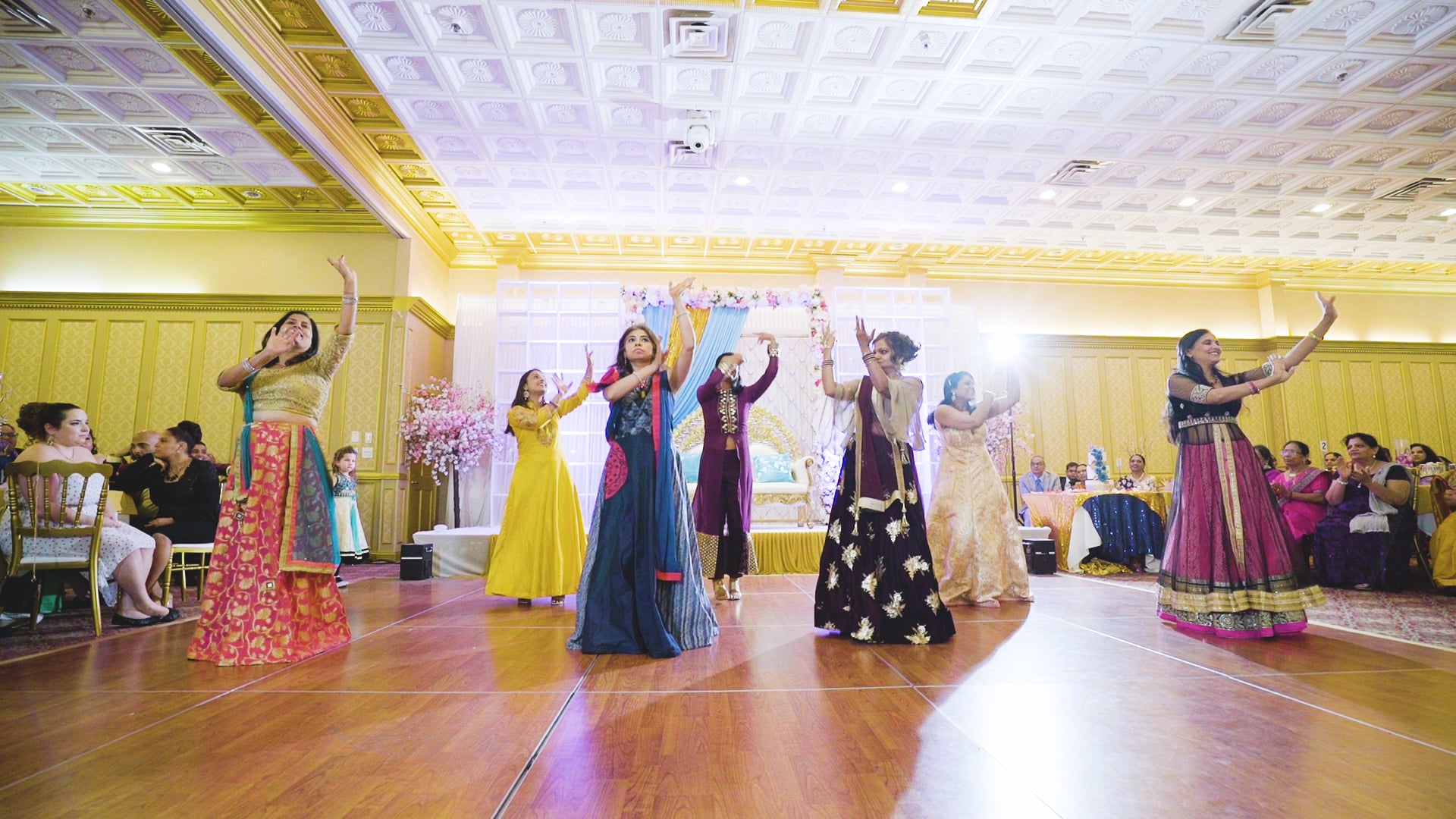 Deewan Banquet Piscataway NJ Hindu Wedding | Galia & Kaushal | Groom Family Dance Part II
