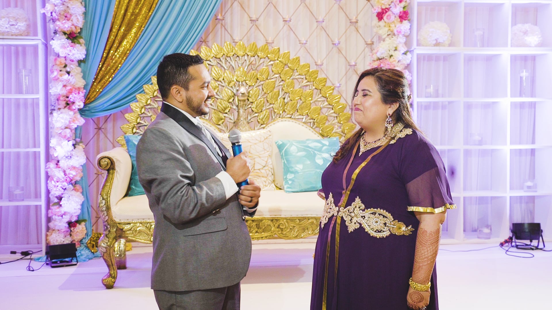 Deewan Banquet Piscataway NJ Hindu Wedding | Galia & Kaushal | Couple Closing Remarks