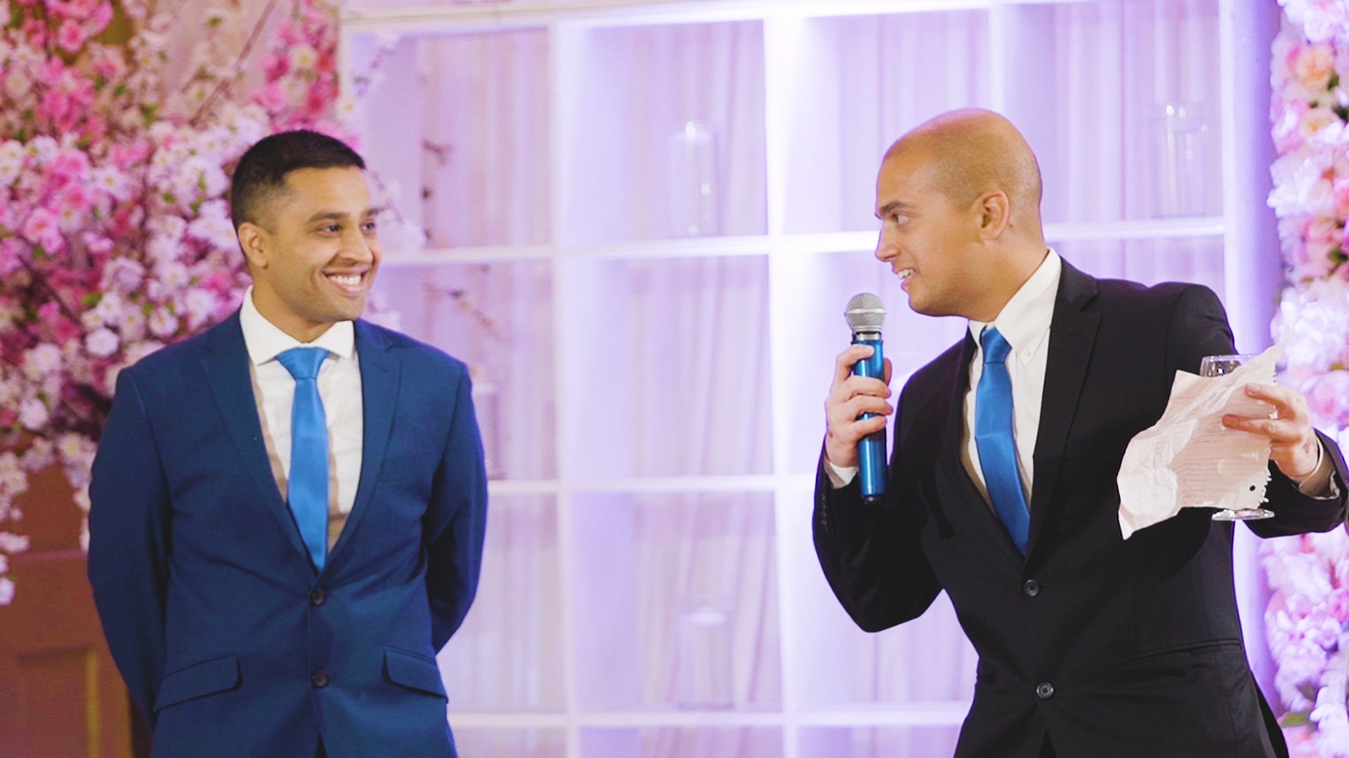 Deewan Banquet Piscataway NJ Hindu Wedding | Galia & Kaushal | Best Man & Best Friend Speech