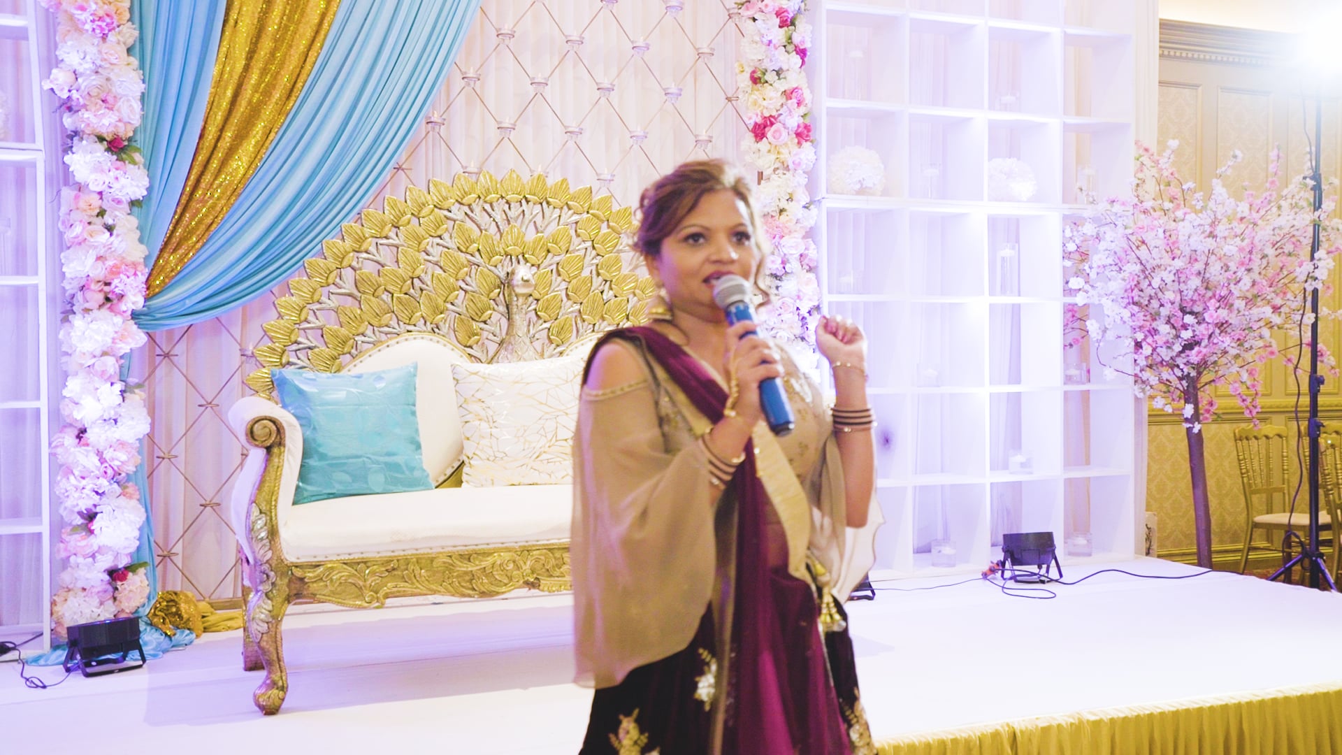 Deewan Banquet Piscataway NJ Hindu Wedding | Galia & Kaushal | Preeti Song