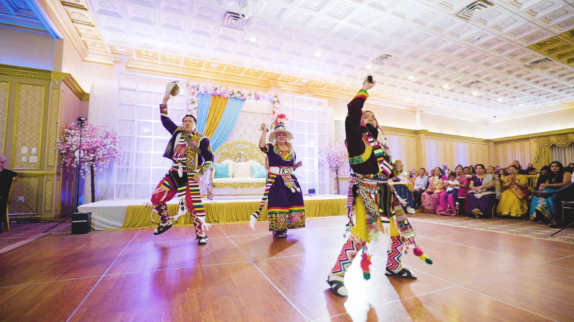 Deewan Banquet Piscataway NJ Hindu Wedding | Galia & Kaushal | Bolivian Dance