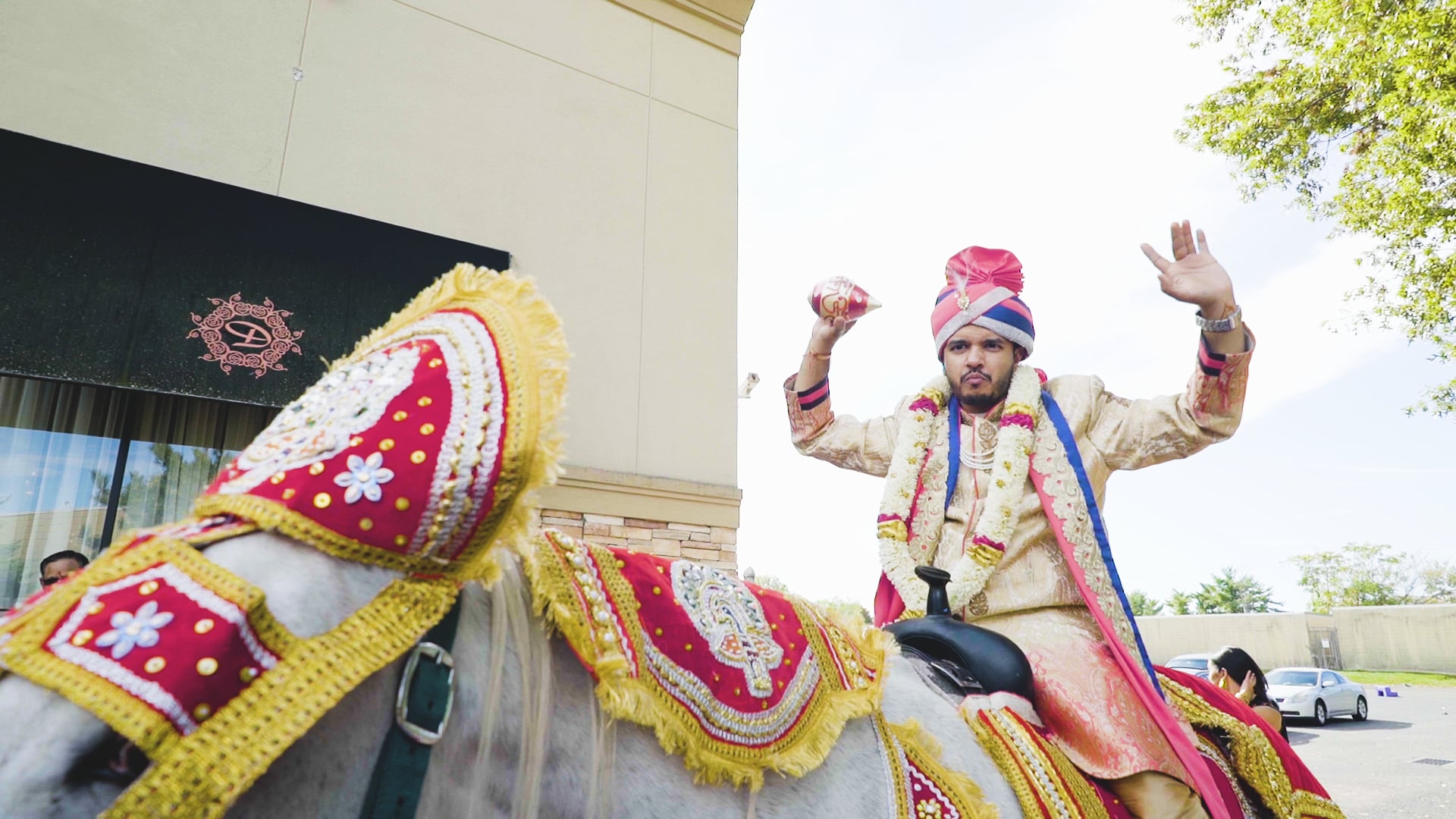 Deewan Banquet Piscataway NJ Hindu Wedding | Galia & Kaushal | Baraat