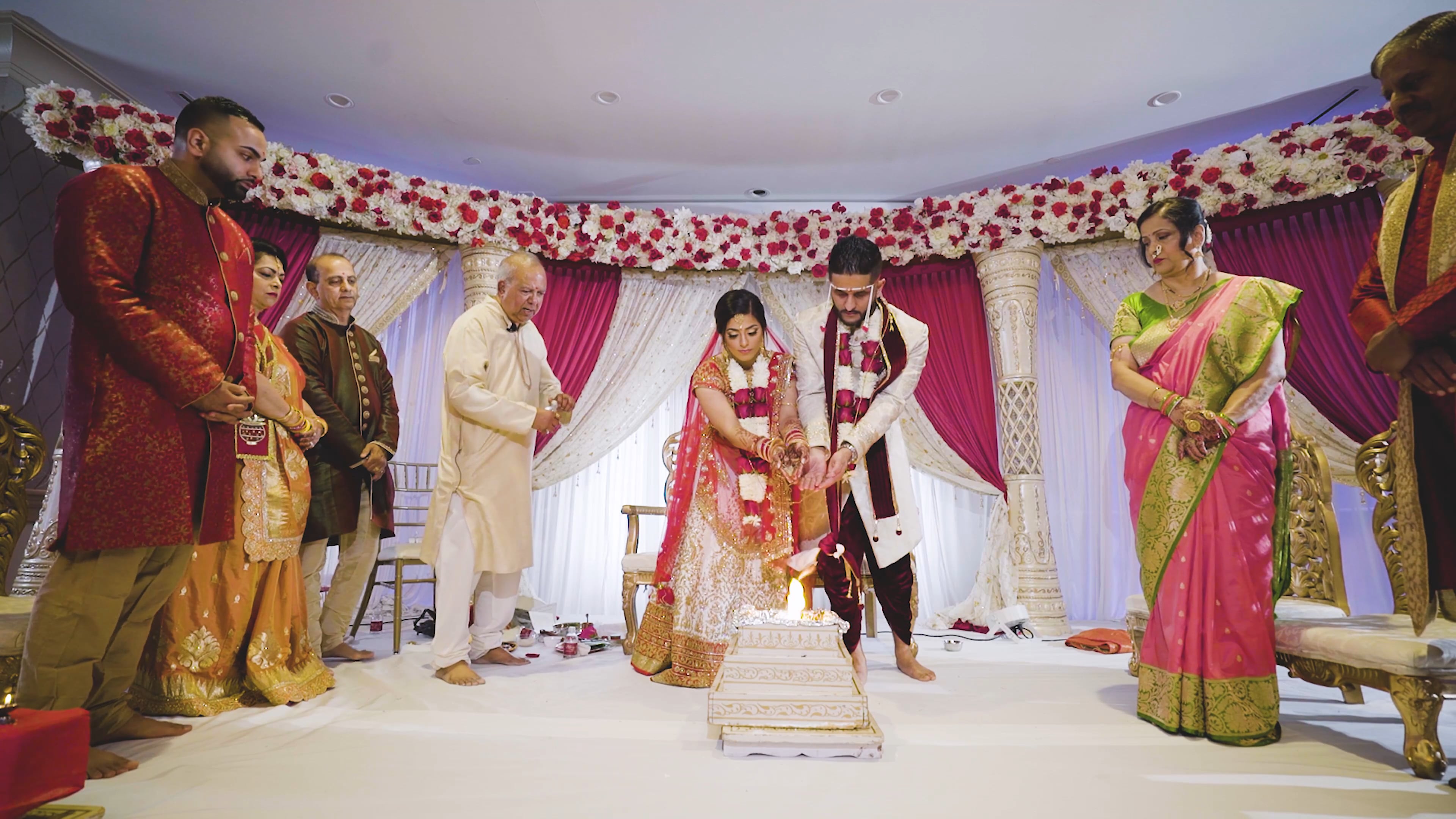 Marigold Somerset NJ Hindu Wedding | Roma & Ashish | Hindu Ceremony