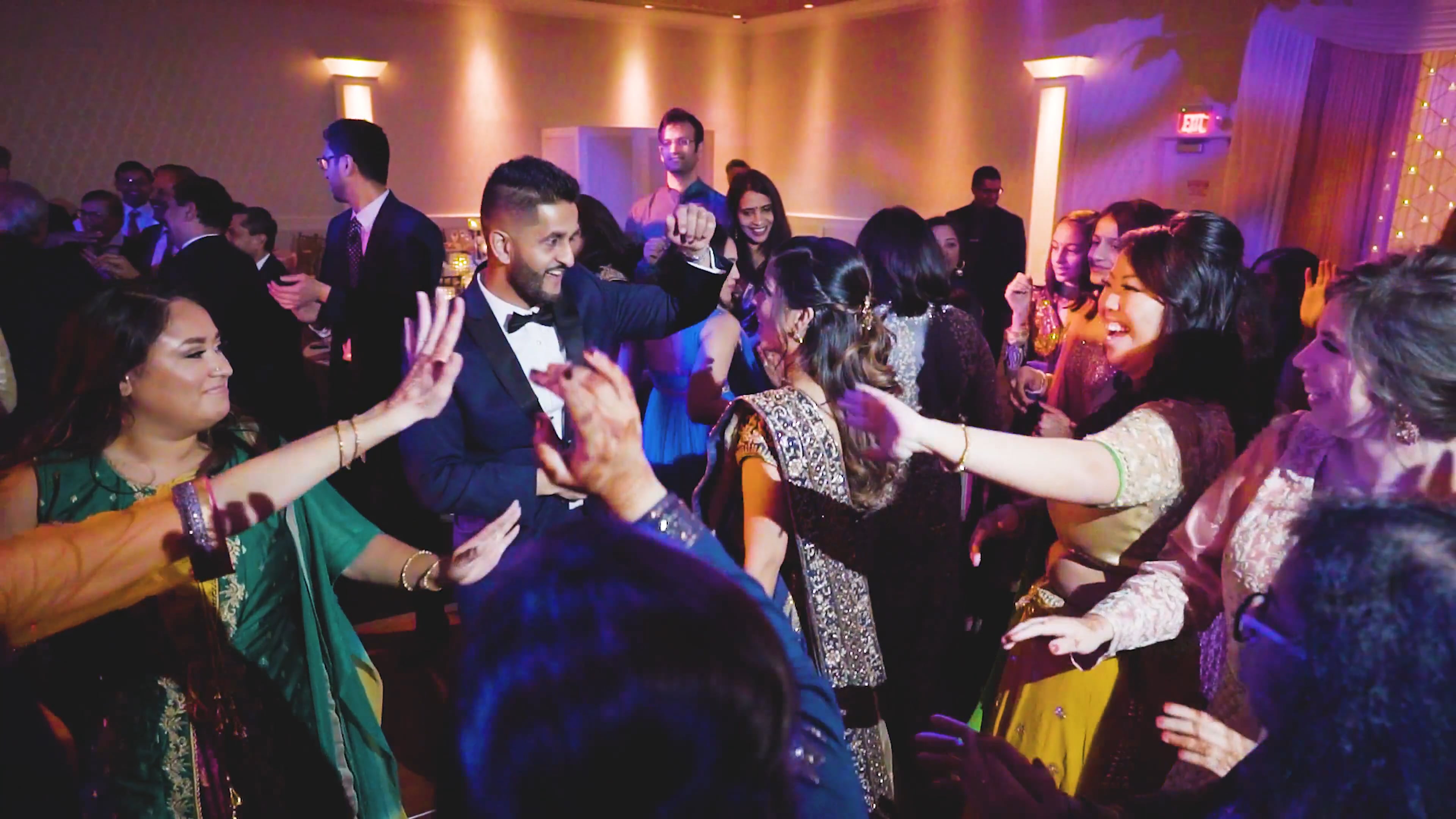 Marigold Somerset NJ Hindu Wedding | Roma & Ashish | Reception Dancing