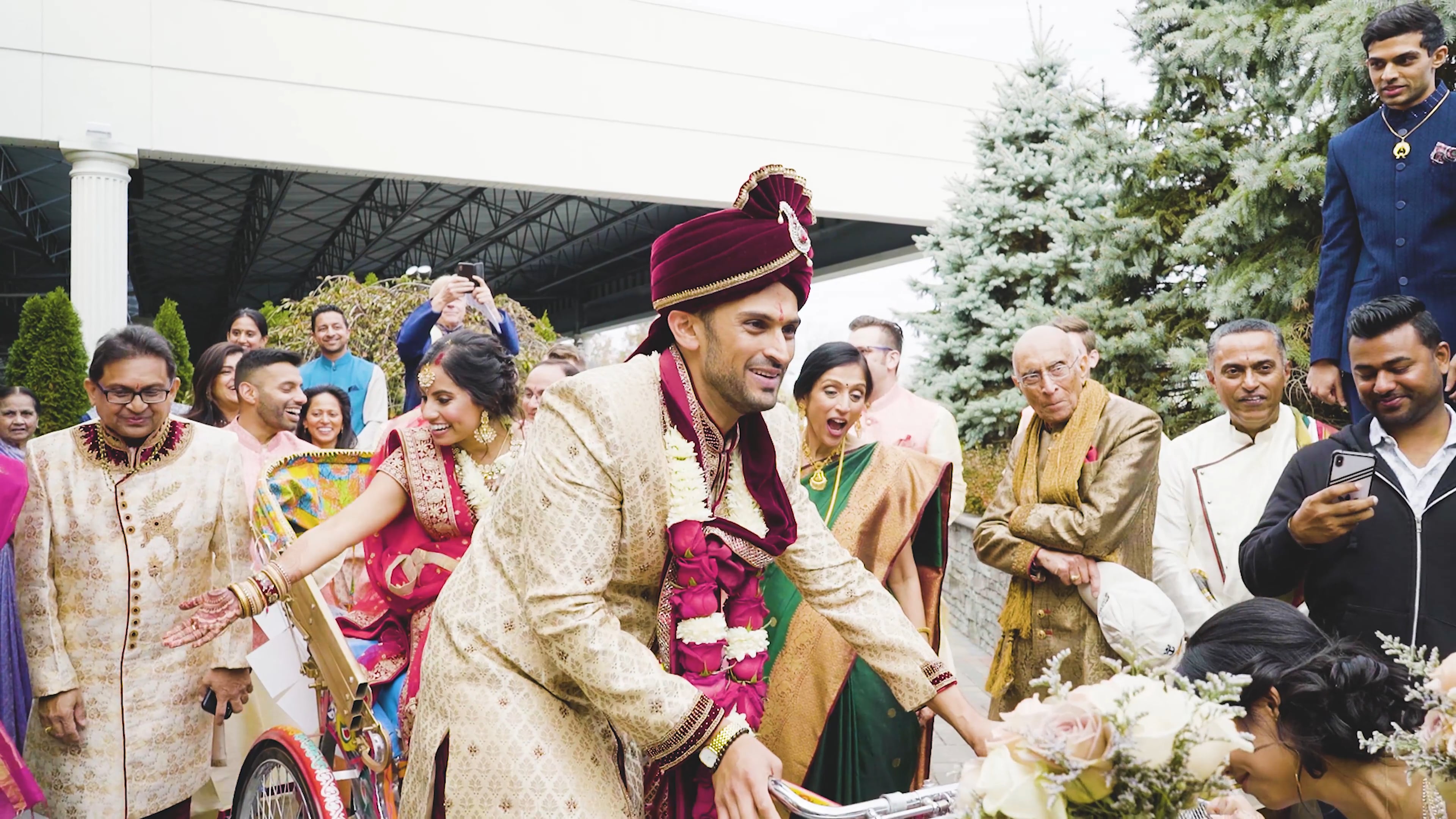 Lucien’s Manor Berlin NJ Hindu Wedding | Sonia & Avinash | Vidaai