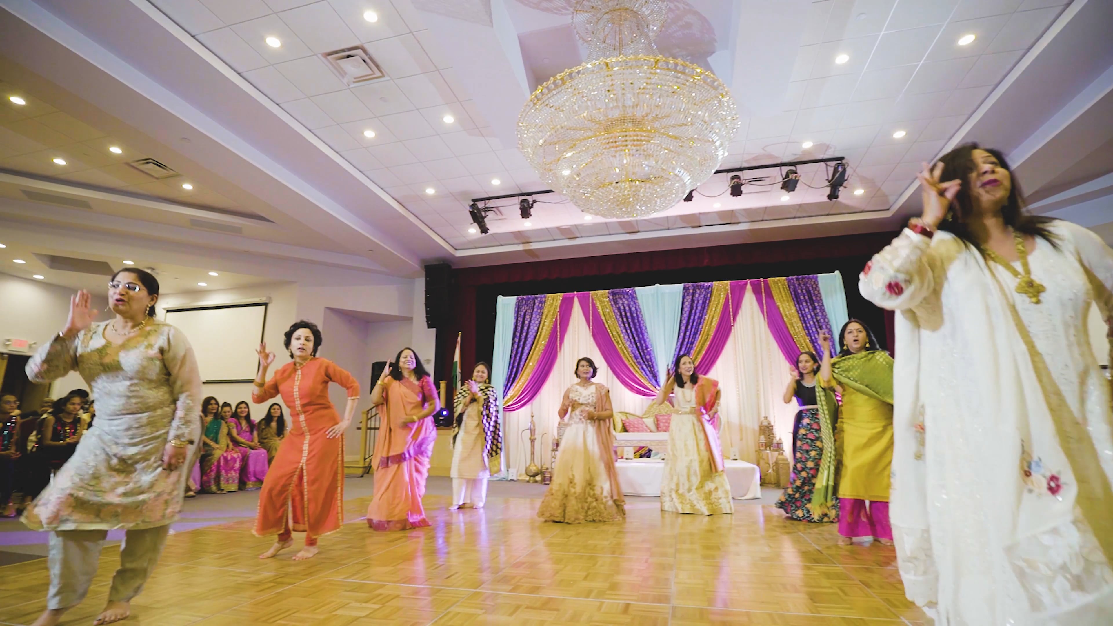Indian Cultural Center Marlton NJ Hindu Wedding | Sonia & Avinash | Mamma Mia Sangeet Performance