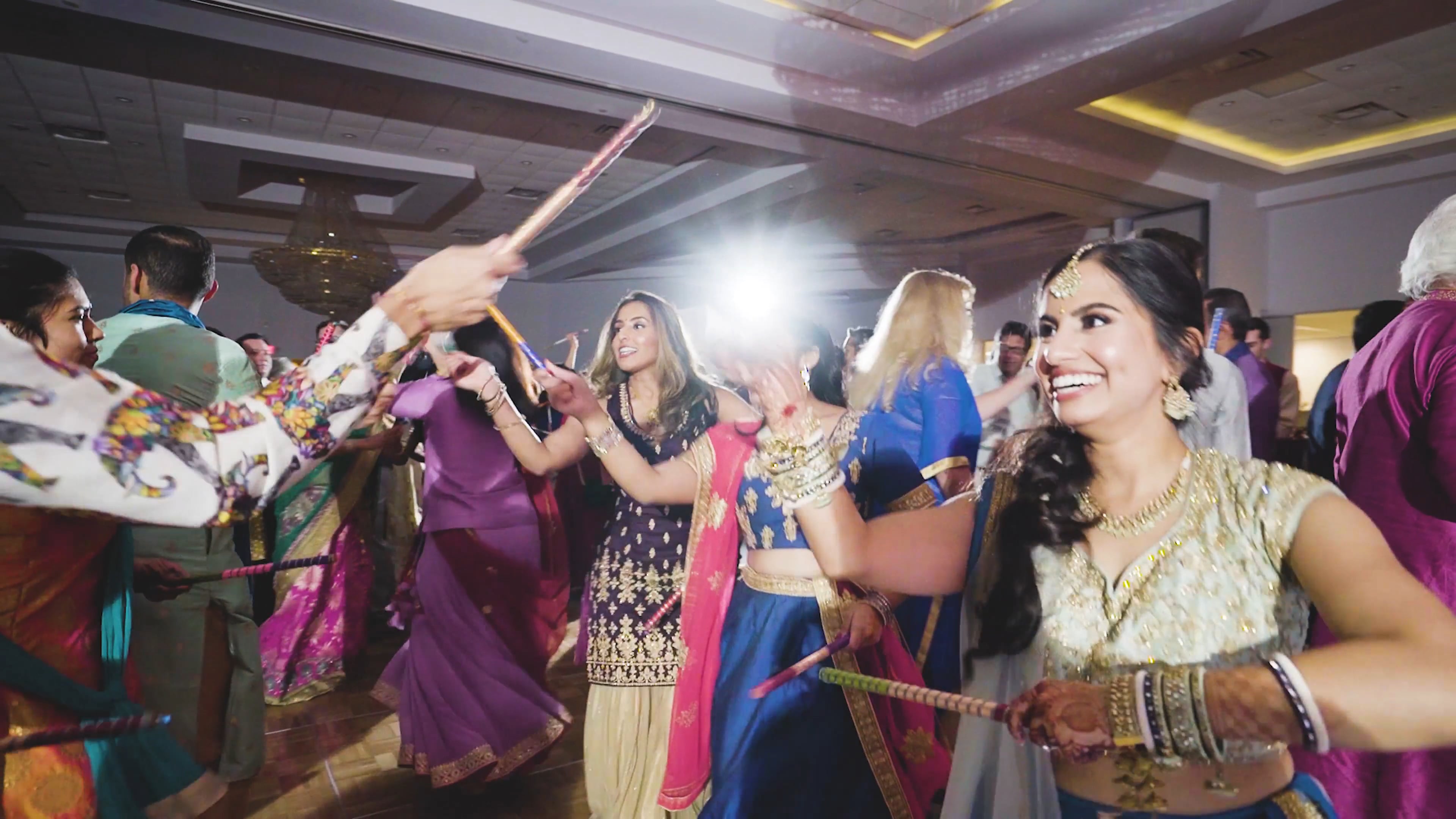 Indian Cultural Center Marlton NJ Hindu Wedding | Sonia & Avinash | Garba