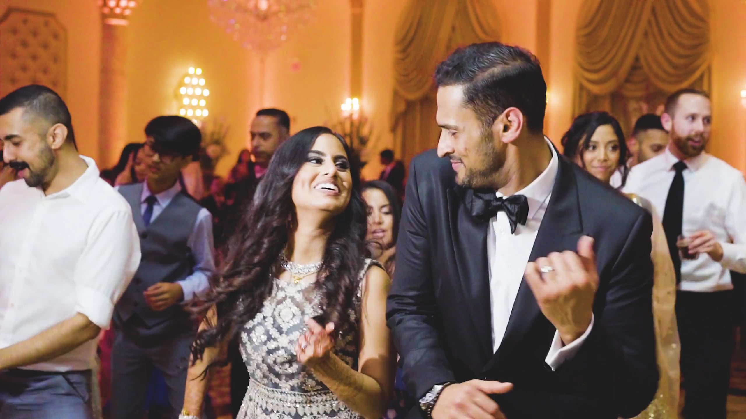 Lucien’s Manor Berlin NJ Hindu Wedding | Sonia & Avinash | Reception Dancing