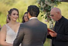 Riverside on the Potomac Leesburg VA Fusion Wedding | Beverly & Jayanth | American Ceremony