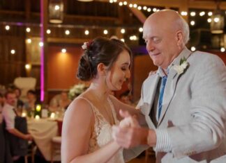 Riverside on the Potomac Leesburg VA Fusion Wedding | Beverly & Jayanth | Father Daughter Dance