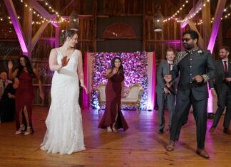 Riverside on the Potomac Leesburg VA Fusion Wedding | Beverly & Jayanth | Surprise Dance