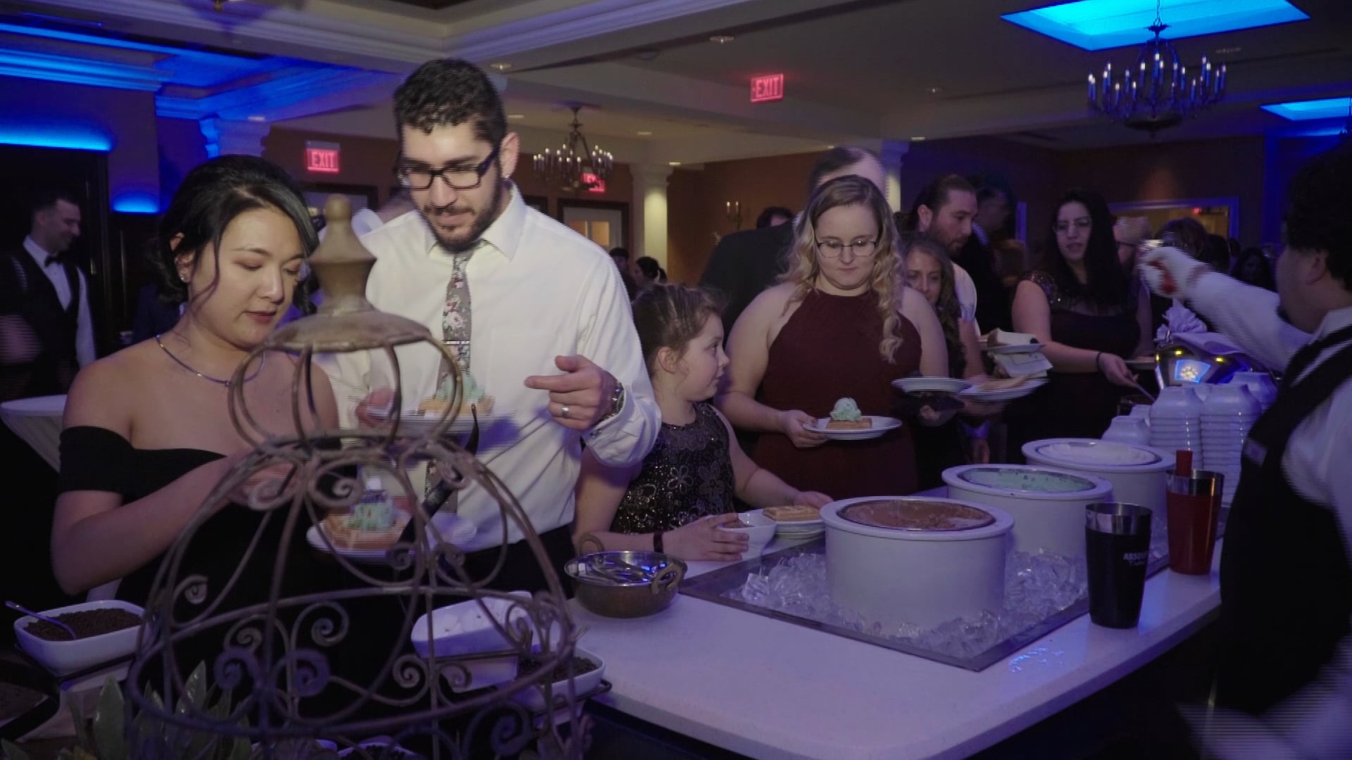 The Palace at Somerset Park Somerset NJ Wedding | Heather & Phil | Dinner