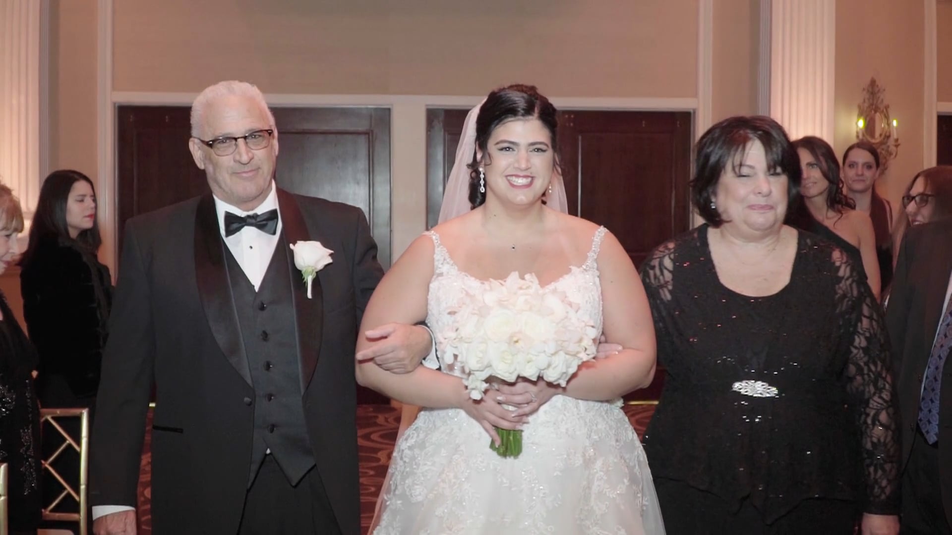 The Palace at Somerset Park Somerset NJ Wedding | Heather & Phil | Grand Entrance