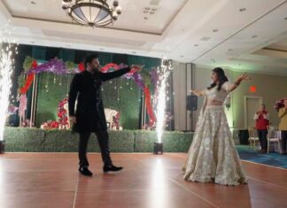 Hilton Oceanfront Virginia Beach Virginia Beach VA Hindu Wedding | Upasana & Maharshi | Sangeet Grand Entrance