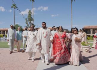 The Scottsdale Plaza Resort & Villas Paradise Valley AZ Hindu Wedding | Anjali & Suraj | Vidaai