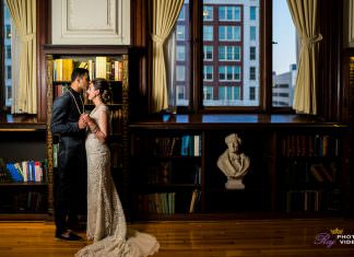College of Physicians Philadelphia PA Fusion Wedding | Shannon & Eeshan | Photo Story