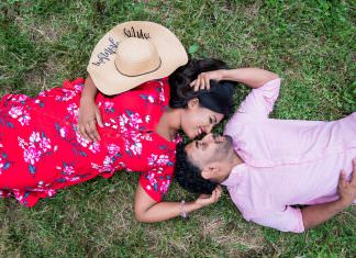 Fort Tryon Park New York NY Engagement Shoot | Sibyl & Jithin