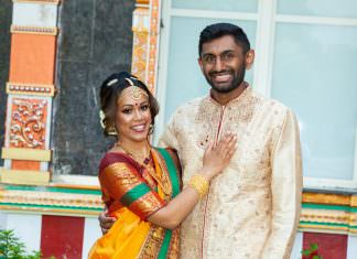 Sri Guruvaayoorappan Temple Morganville NJ South Indian Wedding | Natasha & Shekar | Photo Story