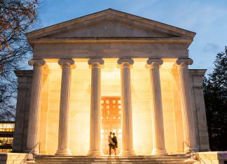 Princeton University Princeton NJ Engagement Shoot | Krishna & Ritesh