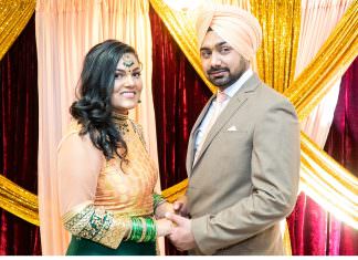 Royal Alberts Palace Fords NJ Reception | Anita & Yadwinder | Photo Story